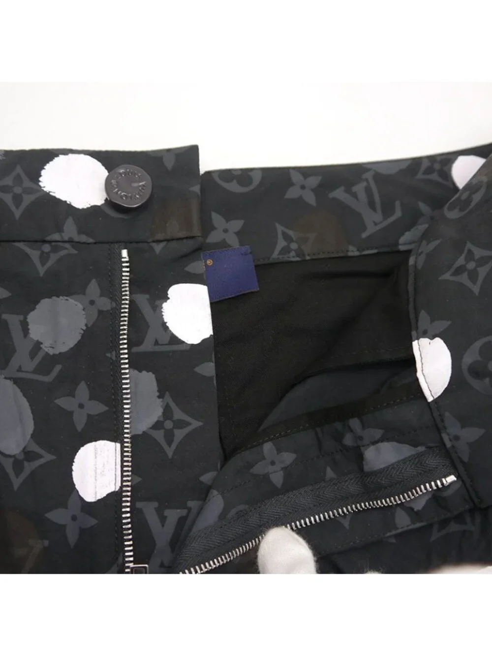 Louis Vuitton Yayoi Kusama Cargo Pants Size S Black